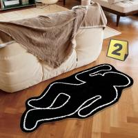 Alfombra Creativa De Forma Especial Imitación De Pashmina Para El Hogar Decorativa Para Dormitorio Y Lado Del Cama Material De Poliéster 100% - details 4