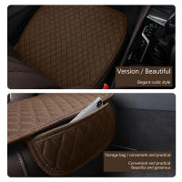 Funda De Asiento De Coche Universal De Lino Cómoda Y Transpirable Protector Mat Para Todas Las Estaciones Accesorios De Interior Del Auto - details 11