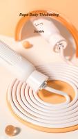 Cuerda De Saltar Ajustable Para Hombres Mujeres Y Niños Ejercicio De Fitness Peso Del Saltar Longitud De Cuerda Resistente Interior - details 7