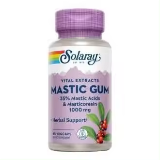 Solaray Mastic Gum 500Mg 45Caps - 1