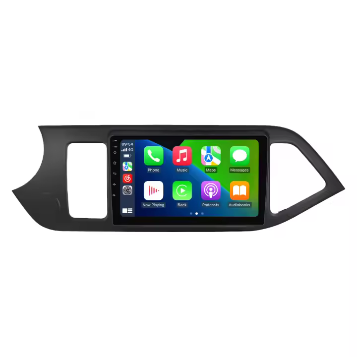 MEKEDE Radio De Coche Multimedia Android 14 Con CarPlay Y Navegación GPS Todo En Uno Para KIA PICANTO Morning 2011-2017 Pantalla Táctil 9' RAM 2G ROM 32G Soporte WiFi Y Control Del Volante - 1