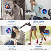Masajeador Recargable De Músculos Con 8 Intensidades Para Alivio Del Dolor Y Relajación Térmica Portátil De Tissue Profundo - details 7