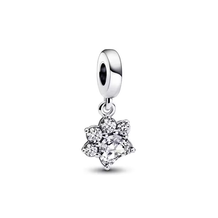 Charm Pandora Colgante en plata de ley Huella de Mascota Brillante 792247C01 5700302997415 - 1