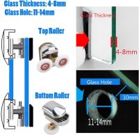 Ruedas Para Puerta De Ducha Deslizante Repuestos Para Puertas De Vidrio Rodillos De Arrastre Para Cabinas De Baño Y Puertas Deslizantes Pulley Swinging - details 3