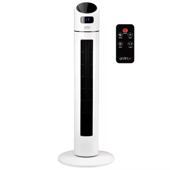 Tower Lux Advanced Ventilador Torre Aire Acondicionado Mando Frio Oscilante Gridinlux - 1