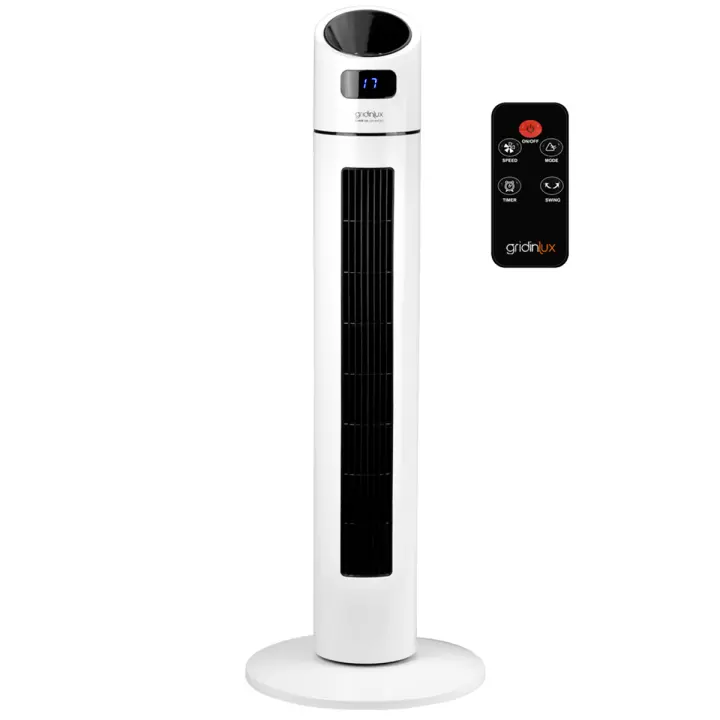 Tower Lux Advanced Ventilador Torre Aire Acondicionado Mando Frio Oscilante Gridinlux - 1