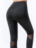Pantalones De Yoga Para Mujer Cintura Alta Esbelta Pantalones De Fitness Elásticos Terciopelo Secado Rápido Transpirables Para Correr Y Yoga - details 7