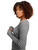 Jersey de punto Mujer JJXX 12264850 Gris - details 2