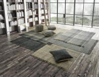 Parentesi Quadra  -  ALFOMBRA YUTE TARTÁN BEIGE 160X230 CM - details 2