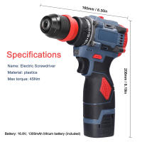 Mini Destornillador Eléctrico 21V 2en1 De Batería Torque Alto Motor Brushless Herramienta Multifuncional Sin Cuerda Práctica Para DIY En El Hogar - details 2