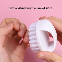 Cepillo De Limpieza Para Uñas 1Pc Herramienta De Manicura Y Pedicura Suave Para Eliminar Polvo Y Cuidado De Los Dedos Material Plástico - details 1
