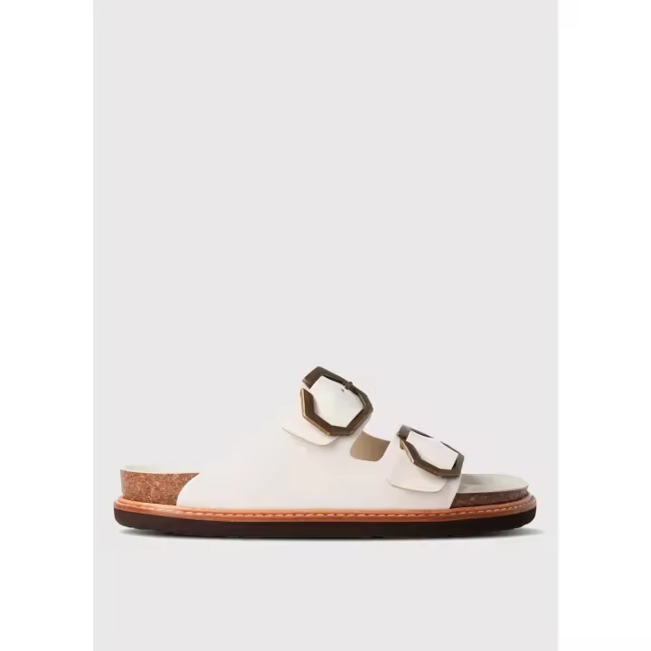 galia leather dress white GENUINS - 1