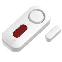 Alarma De Seguridad Para Puertas Y Ventanas Inalámbrica Anti-Robo Entrada De Casa Sensor Magnético Alarme Doméstico Negro - details 2