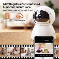 Cámara De Seguridad IP Wifi 2K 3MP Con Visión Nocturna Para Oficina Bebé Niñera Mascota Monitoreo Homekit Sistema De Protección - details 3