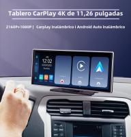 Cámara De Coche 4K 11.26'' Con Wireless Carplay Y Android Auto GPS Navegación Doble Lente Grabadora De Video De Dashboard WiFi 5G Y Cámara Trasera - details 1