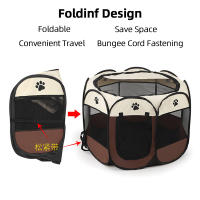 Casa De Mascota Para Perro Y Gato Tentación Al Aire Libre Plegable Portátil Transpirable Para Verano Adecuado Para Camping Accesorios Para Mascotas - details 3