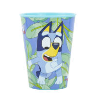 Set de Vajilla Bluey 5 piezas, Desayuno Infantil Bluey y Bingo Incluye Plato, Cuenco, Vaso y Cubiertos, Regalo para Niños y Niñas, Cumpleaños, Libre de BPA, Apto para Microondas - details 1