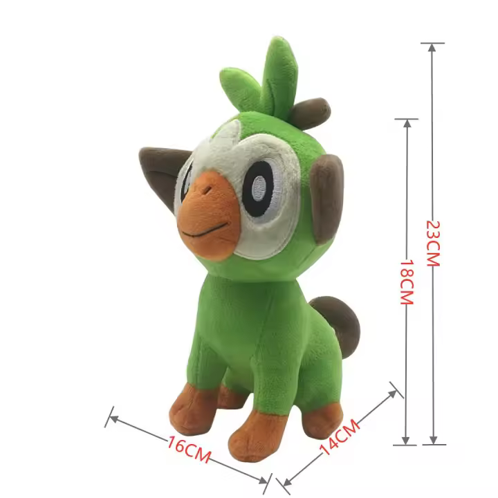 Muñecos de peluche del equipo inicial de aventureros: tres muñecos elfos de ocupación - 1
