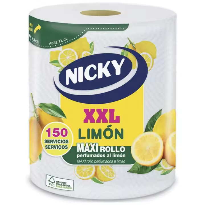 Xxl Limón Maxi Rollo Cocina Perfumado 150 U - 1
