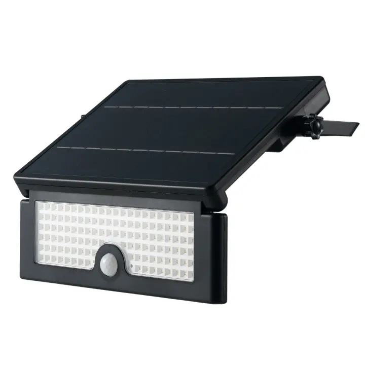 LED ATOMANT Aplique LED Solar 10W IP54 con Sensor de Movimiento, CCT (3000K, 4000K y 6000K), 1100 Lumenes, Lampara de pared, Iluminacion Solar para Exterior, Patio, Jardin, Terraza - 1