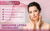 Reductor De Doble Mentón V Line Elevador Máscara Eliminador Y Removedor Cinturón Facial Para Mujeres Y Hombres Correa Adelgazante De La Cara En Color Morado Ajustable Universalmente - details 0