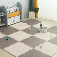 Carpetas De Juego Para Bebés Y Niños Mayores Alfombra Decorativa De Puzzle Cuadrado Antideslizante Y Impermeable Para Sala De Estar Y Juegos - details 3