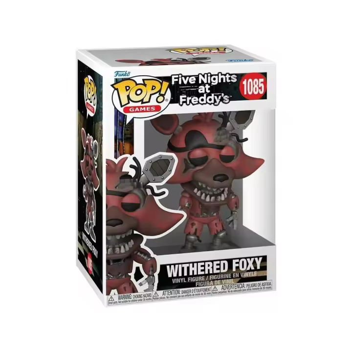 Funko Pop Games Five Nights At Freddy’s Figura Withered Foxy Juguetes - 1