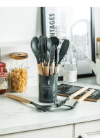 Juego De Utensilios De Cocina Ecológicos De Silicona 13PCS Antiadherentes Con Caja De Almacenamiento Herramientas De Hornear Y Medidora - details 21