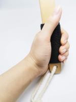 Esponja de Lufa para baño, Cuchillo Corporal para frotar la espalda con Mango Largo de Madera, Esponja de Lufa de mano en un Palo PARA EL Cuerpo, Esponja de baño para exfoliar, - details 1