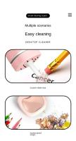Aspiradora De Mesa Inalámbrica Mini Handheld Limpiador De Teclado Borrador De Polvo Eléctrico Aspiradora Seca Origen China - details 11