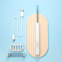 Ear Wax Removal Tool, Spade Ear Cleaner with Ear Camera, 1296P Ear Scope, Earwax Remover Picker with 3 Ear Scoops, Ear Pick with 6 LED Ligh - details 0