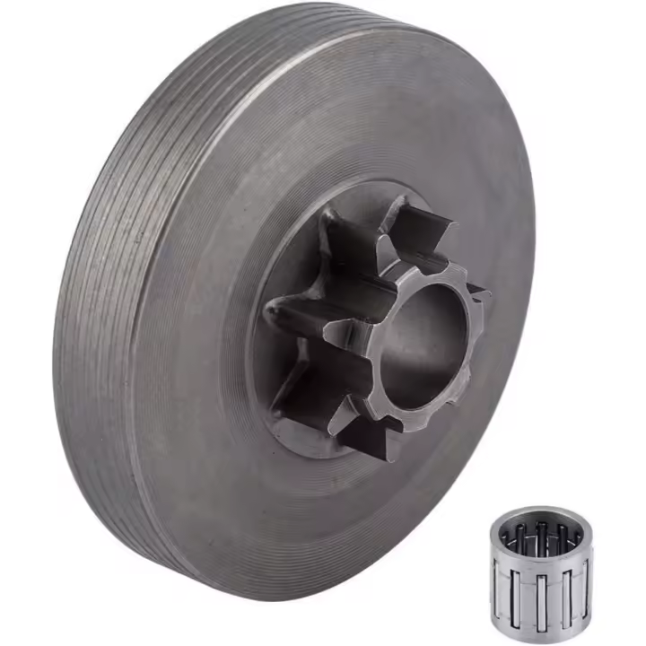 Kit de piñón y embrague de diseño de precisión con cojinete de agujas para herramienta de jardín al aire libre para motosierra 4500 5200 5800 - 1