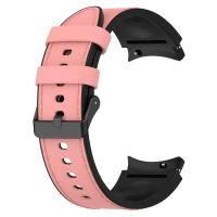 Correa De Reloj Samsung Galaxy Watch 7 6 5 4 pro Classic 47 43mm 46mm 40mm 44mm De Silicona Y Cuero Reemplazo De Pulsera Unisex - details 29