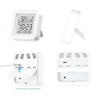 Sensor De Temperatura Y Humedad WIFI Tuya Para Hogar Inteligente Compatibilidad Con Alexa Y Google Assistant Medición De Temperatura -20℃~60℃ Y Humedad 0%~99% Precisión ±1℃ Y ±5% RH - details 11