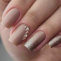 24Pcs Uñas Postizas De Ballet Blancas Con Gradiente Full Cover Art Nails Presión En Uñas Artificiales Acrílicas Removibles Para Fiesta - details 23