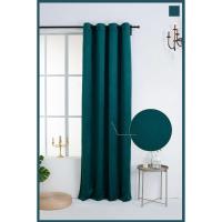 Cortinas de satén resistentes a las arrugas para decoración de fiesta, cortina tercio pelo con diseño ornamental de tipo abanico 150X260 cm poliéster.Color sólido para el hogar, sala de estar y dormitori - details 9