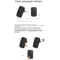 Campana De Puerta Inalámbrica a Energía Cinética Impermeable Sin Batería Con 38 Sonidos Y Volumen Alto Self-Powered Door Bell - details 6