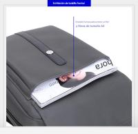 Escuela mochipa negocio Bolsa DE TRABAJO PARA helbres y Mujeres Mochara portáthil de 15,6 pulgadas mochara de viaje, resistant to Agua - details 5