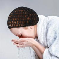 Malla De Crochet Para Cabello 1PC Negro Accesorio De Cubierta Para Cabello Suave Rayón Para Dormir Snood Para Mujeres - details 5