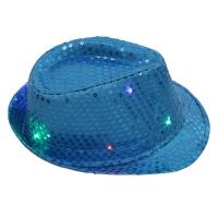 Sombrero De Jazz LED Colorido Para Fiesta Carnaval Luz Encendida Sombrero De Linterna Para Adultos Hombre Mujer Sombrero De Fiesta De Glitter - details 13