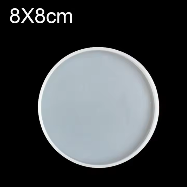 Molde De Silicona Para Artesanía De Resina Transparente Herramienta Para La Creación De Pendantes De Joyería Y Agates DIY - 1