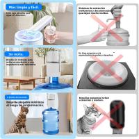 Dispensador De Agua Eléctrico Recargable Pum De Botella De Agua Con Función De Frío Despensador De Galletas Dobladable Para Escritorio - details 3