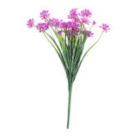 Bouquet De Flores Artificiales De Margarita Blanca Para Decoración De Hogar Y Jardín Estilo Seda Para Bodas Y Fiestas - details 13