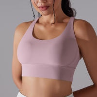 Sujetador Deportivo Para Mujer Alta Soporte Impacto Yoga Running Quick Dry Top Deporte Gimnasio Padded Bralette Sexy - details 13