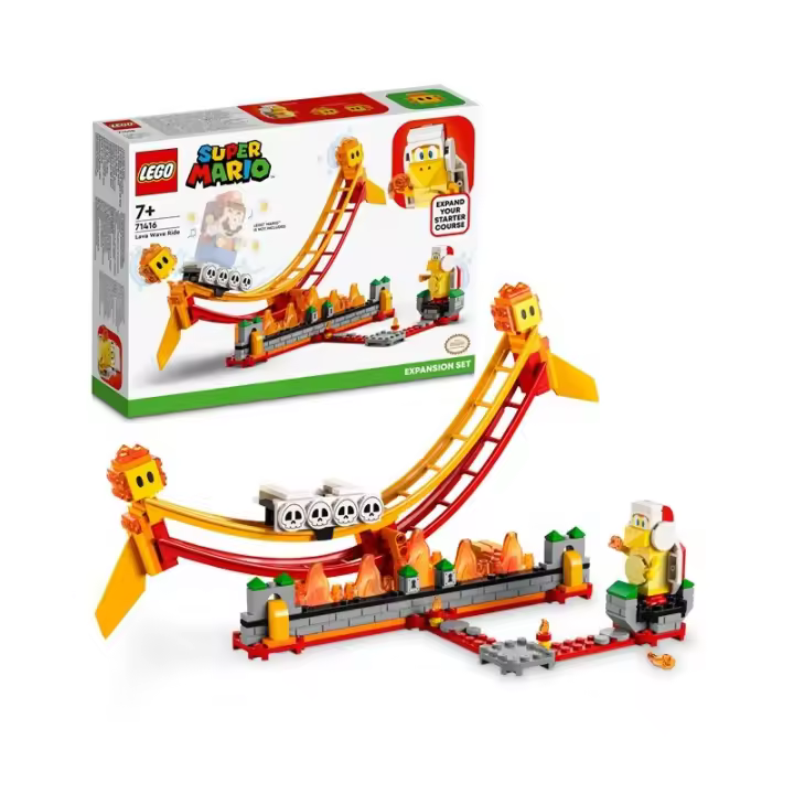 LEGO Super Mario 71416 Set de Expansión: Gran ola de lava edad a partir de 7 años 23L71416 - 1