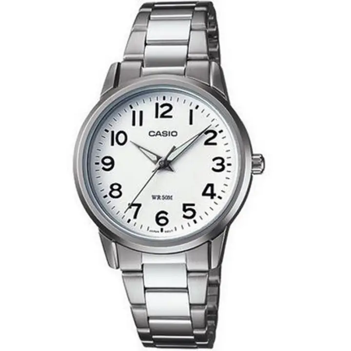 Casio Ltp-1303pd-7bvef Collection Reloj Para Para Mujer Color Plateado - 1