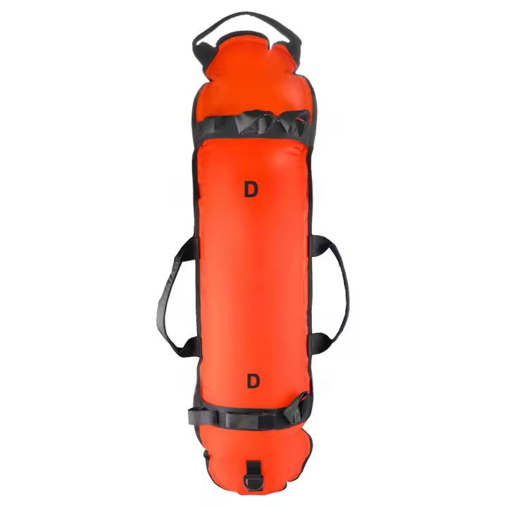 Flotador De Seguridad Inflable Para Escuba Con Bandera De Diversión Máxima De 78LBS Para Pesca Con Arco Y Natación - 1