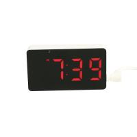 Reloj De Alarma Digital LED Espejo Pequeño Para Decoración De Habitación Moderno Con Luz Trasera Tablero De Control De Tiempo Accesorio Para Escritorio - details 8