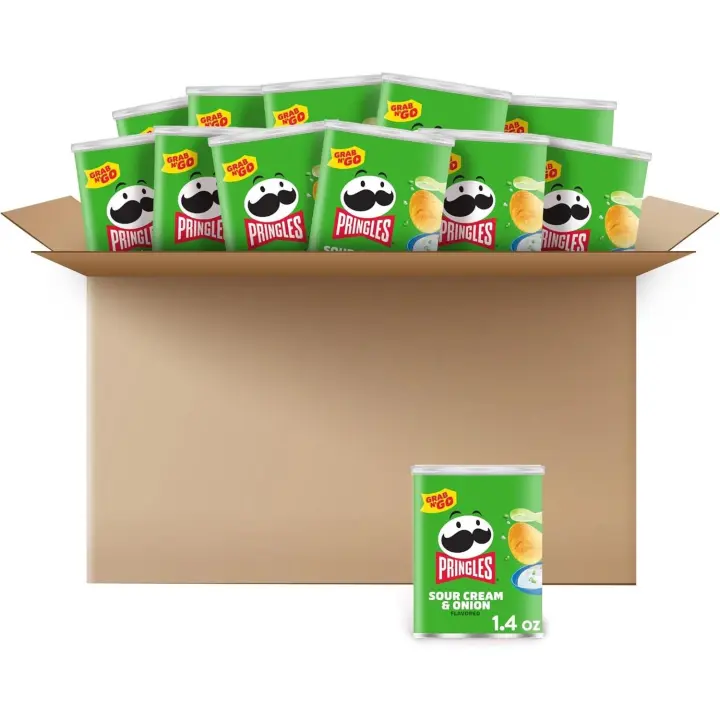 Pringles Crema ¡Paquete de 12 unidades de 40 gramos! - 1