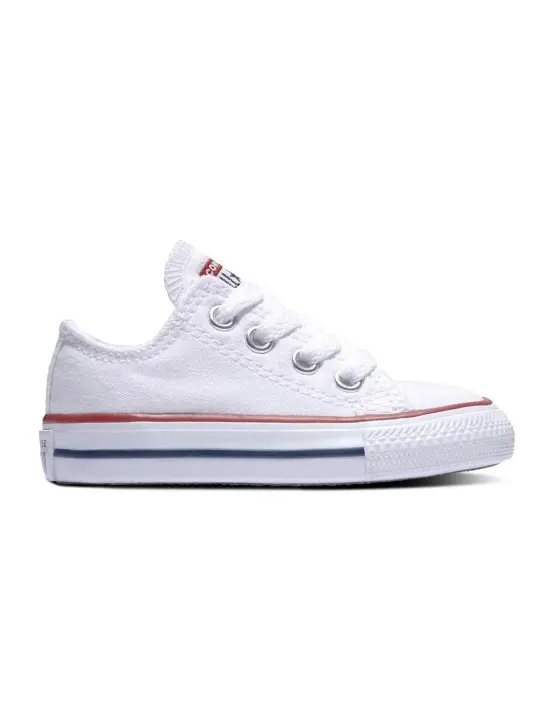Zapatilla Converse All  Star baja blanca Baby - 1
